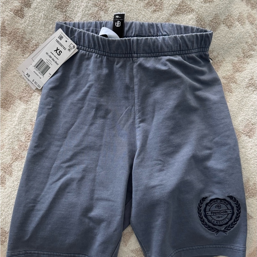 Anine bing x Reebok biker shorts NWT